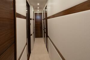 2025 82 Viking Convertible Boujie Companionway