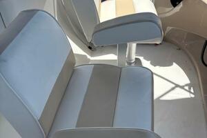 Captain's chairs on 2006 Carver 43 Motor Yacht, featuring be
