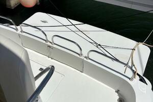 2006 Carver 43 Motor Yacht docked, showing deck and railing 