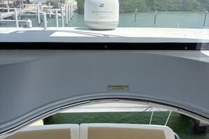 2006 Carver 43 Motor Yacht interior with seating, overlookin