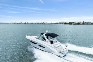 2020 Regal 33 XO 'Snuffleupagus'-Profile 3/4 Port Stern