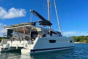 Pandora B 2021 Fountaine Pajot Elba 45 Yacht For Sale in Falmouth Harbour, Antigua 