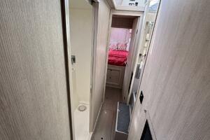 2018 Leopard Power Cat Port Side Companionway