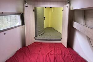 2018 Leopard Power Cat Port Side Forward Stateroom