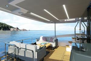 2025 Absolute Navetta 53 - Aft Deck