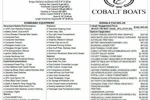 30ft Cobalt Yacht For Sale