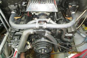 31' Silverton port main engine