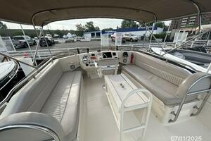 39' Mainship flybridge forward