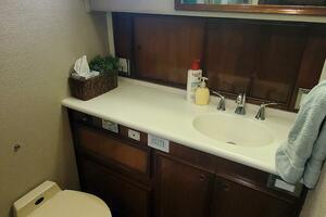 Master Head Toilet and Vanity