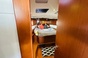 Cozy cabin interior of 2015 Beneteau Oceanis 45 sailboat wit