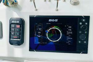 B&G navigation system on 2015 Beneteau Oceanis 45 yacht dash