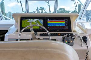 Helm of 2007 Grady-White Express 360 with dual navigation sc