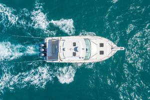 Aerial view of 2007 Grady-White Express 360 boat cruising on