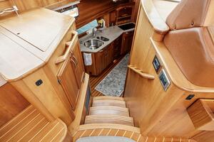 Steps To Galley & Two Staterooms