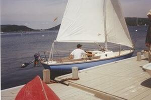 Departing dock