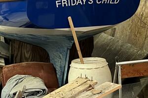 Transom and aft keel