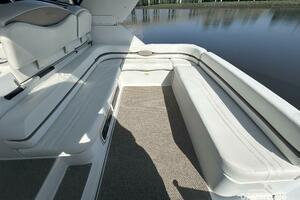 40' Trojan aftdeck seating