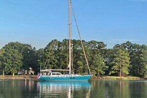 3/4 Time 1996 Little Harbor 51 Pilothouse Yacht For Sale in Hampton VA