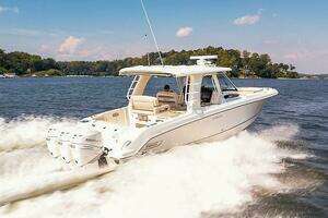 Cruzan Time 2018 Boston Whaler 350 Realm Yacht For Sale in Annapolis MD