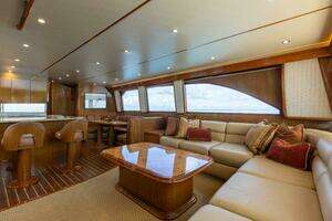 2012 Viking 76 Enclosed Flybridge thumbnail 6