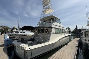 1985 Hatteras 60 Enclosed Bridge