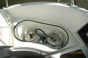46' Beneteau cockpit propane locker