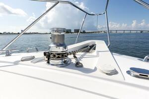2007 68 Hatteras 68 Enclosed Bridge REFUGE Windlass