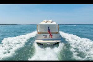 Aft Bimini Curtains Down Underway 30kts