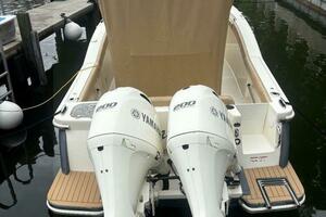 Twin 200 HP Yamaha Outboards