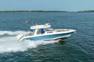 BLUE SKIES 2019 Boston Whaler 350 EX Realm Yacht For Sale in Newport RI