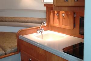 Galley to starboard
