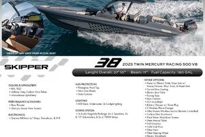 38FT (11.58M) SKIPPER