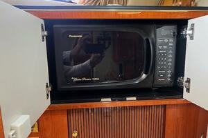 410 galley microwave