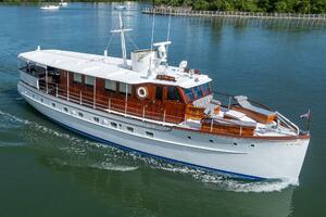 Flying Lady 58ft Trumpy Yacht For Sale