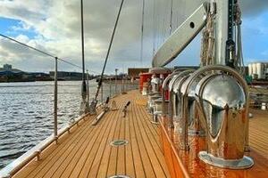 Starboard Side Deck Looking Aft
