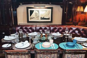 Saloon Dining Looking to Port