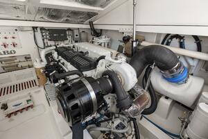 2007 40 Cabo Express Big Blue Engine Room (4)