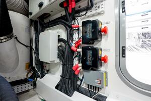 Princess F62 Stumped- Engine Room