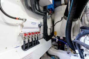 Princess F62 Stumped- Engine Room
