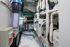Princess F62 Stumped- Engine Room