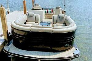 25ft Harris FloteBote Yacht For Sale