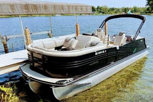 25ft Harris FloteBote Yacht For Sale