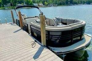 25ft Harris FloteBote Yacht For Sale