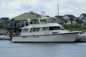 1987 Hatteras 70 Cockpit Motor Yacht thumbnail 4