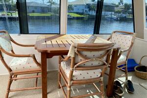 Aft Deck Table and Chairs