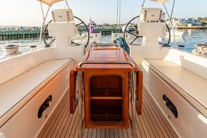 Cockpit Looking Aft From Companionway