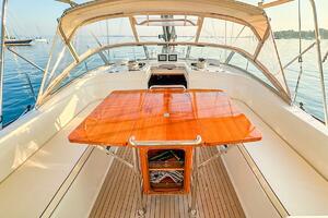 Cockpit Table Fully Extended