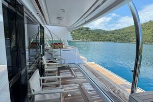 Fold Down Transom
