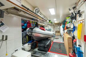 Side Opening Garage Aft of Beach Club