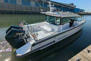 Nocellara de Belice 2024 Axopar 37 Cross Cabin with Bench Seat, V10s Yacht For Sale in Brooklyn NY